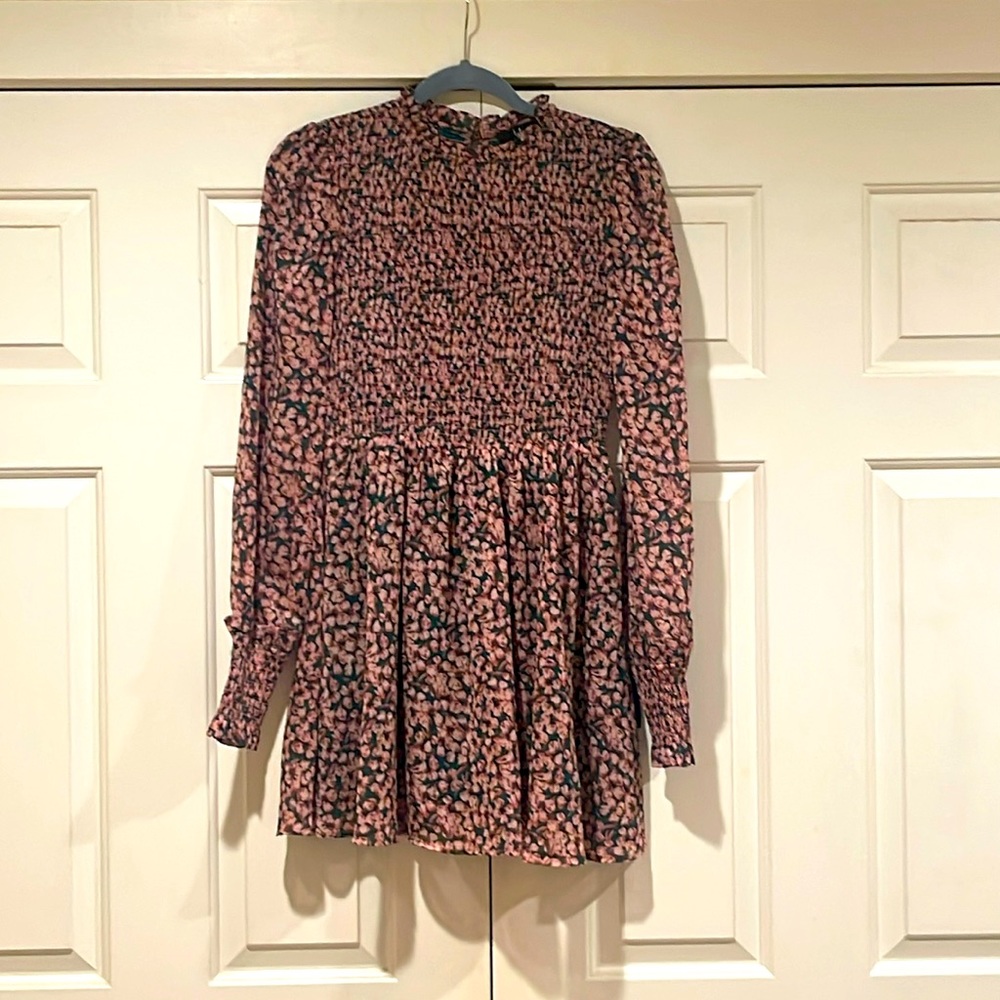 Lulus floral print mini dress